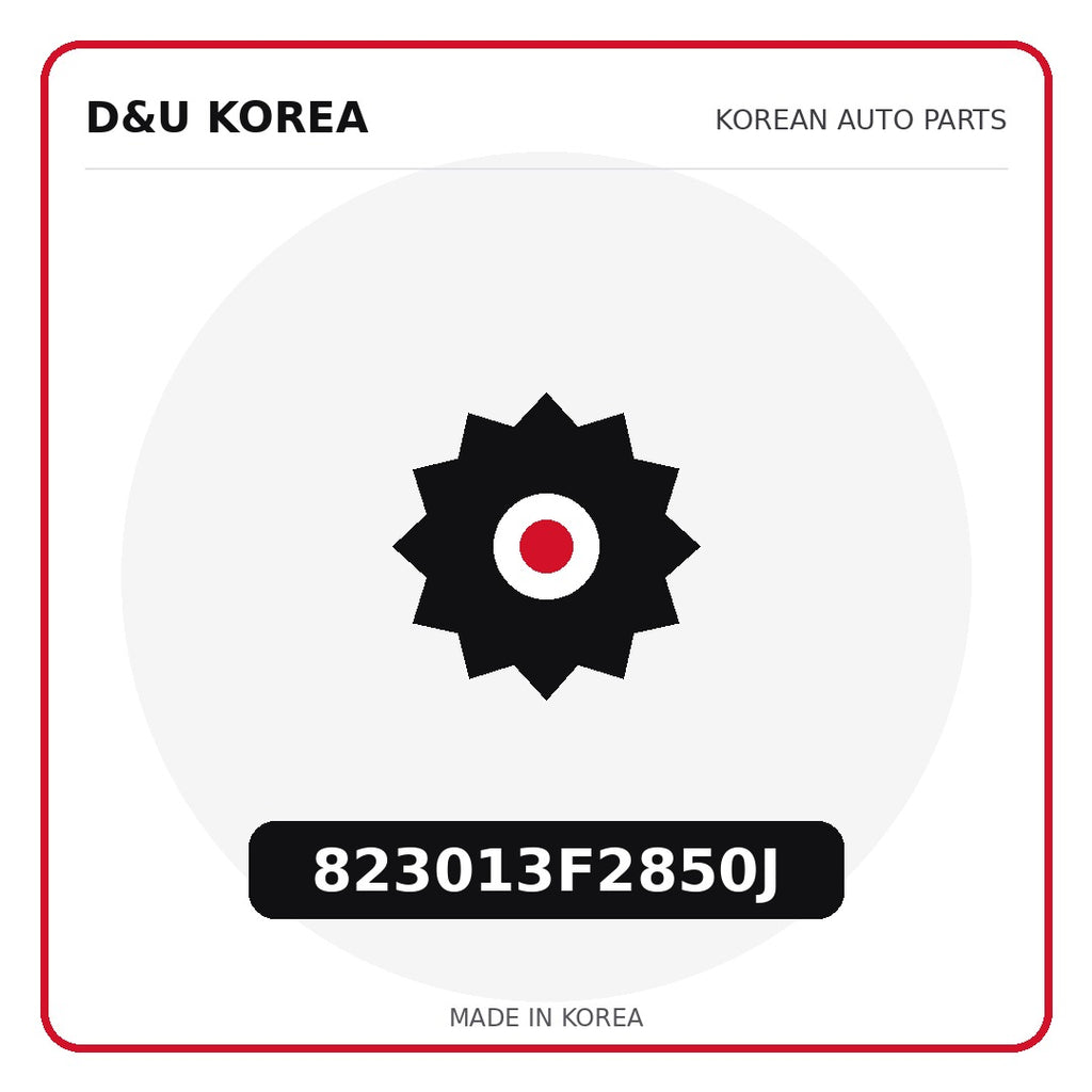 Genuine Mobis 823013F2850J  for Korean vehicles | D&U Korea