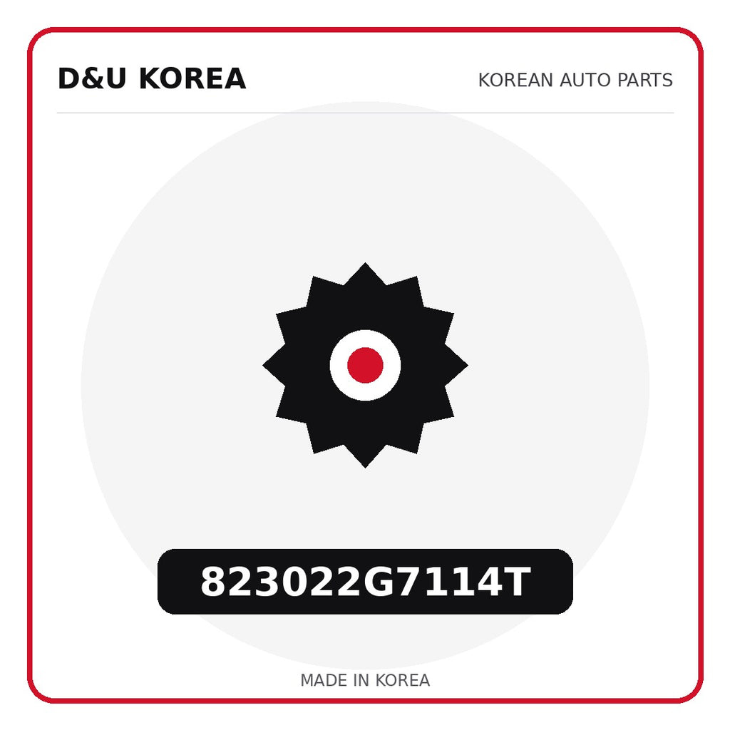 Genuine Mobis 823022G7114T  for Korean vehicles | D&U Korea