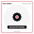 Genuine Mobis 823023F2950E  for Korean vehicles | D&U Korea