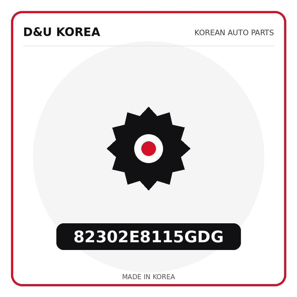 Genuine Mobis 82302E8115GDG  for Korean vehicles | D&U Korea