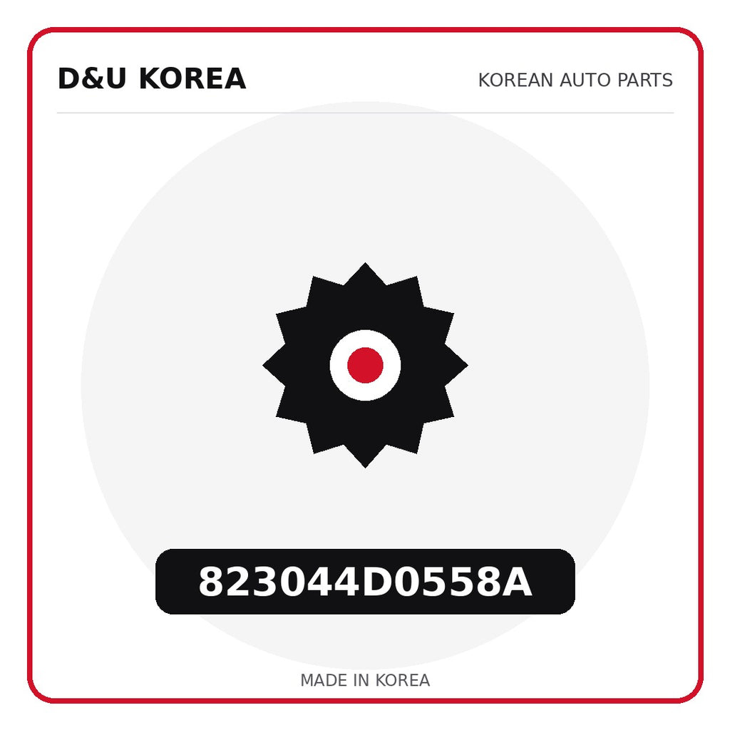 Genuine Mobis 823044D0558A  for Korean vehicles | D&U Korea