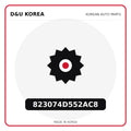 Genuine Mobis 823074D552AC8  for Korean vehicles | D&U Korea