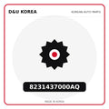Genuine Mobis 8231437000AQ  for Korean vehicles | D&U Korea