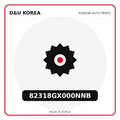 Genuine Mobis 82318GX000NNB  for Korean vehicles | D&U Korea