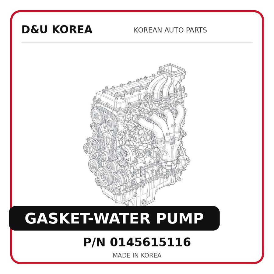 GASKET-WATER PUMP