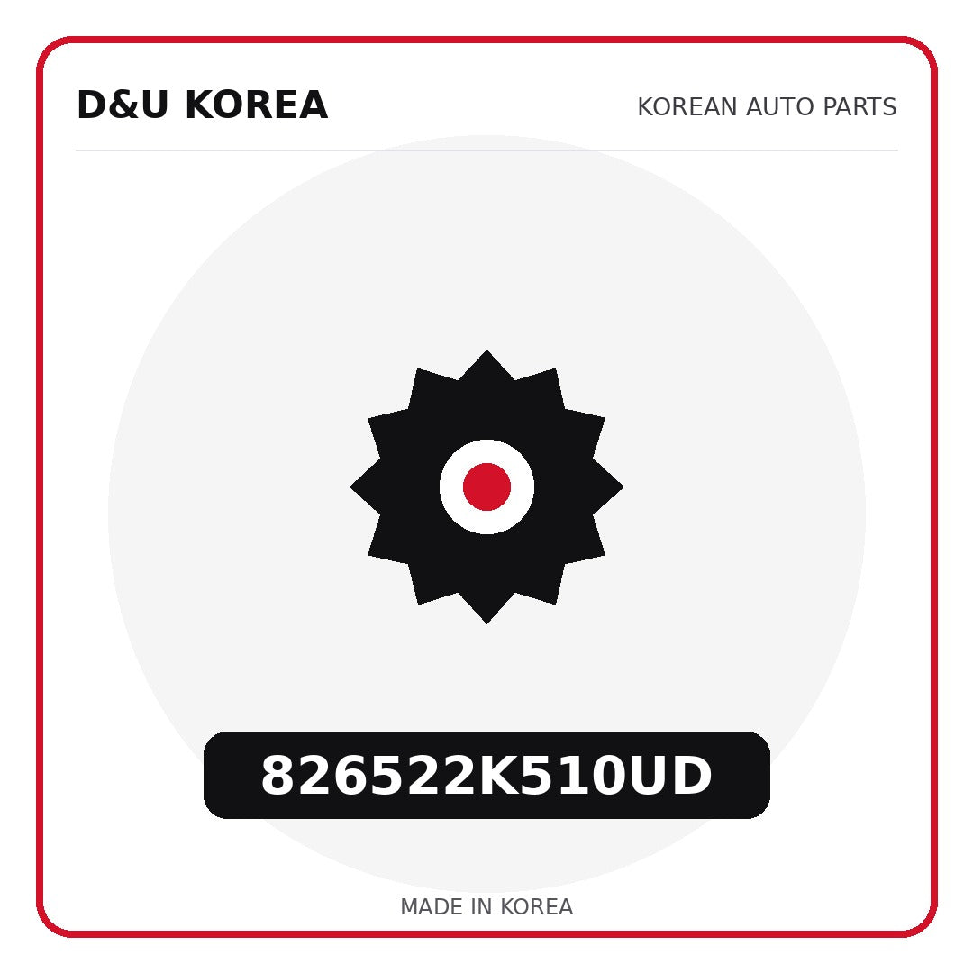 Genuine Mobis 826522K510UD  for Korean vehicles | D&U Korea