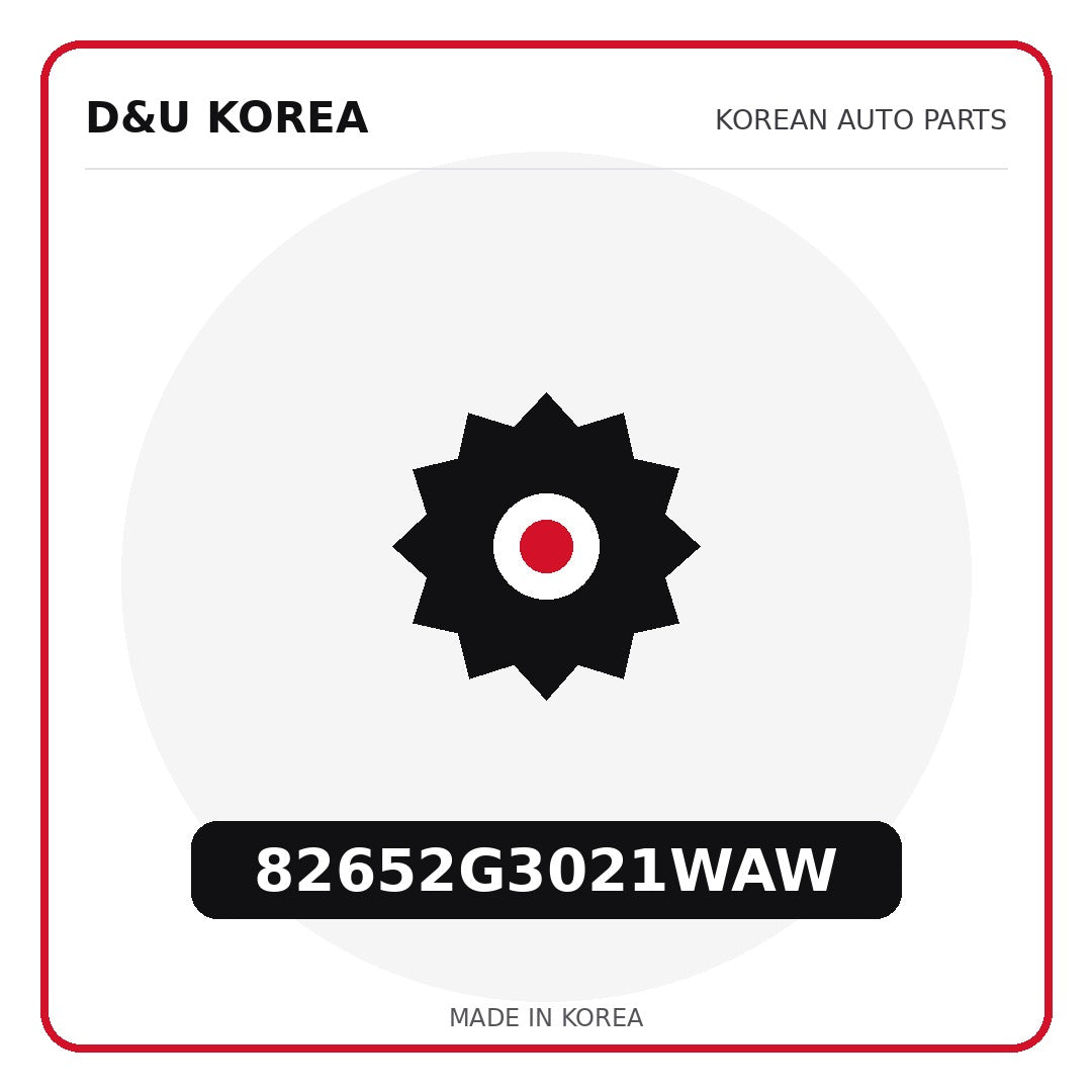 Genuine Mobis 82652G3021WAW  for Korean vehicles | D&U Korea