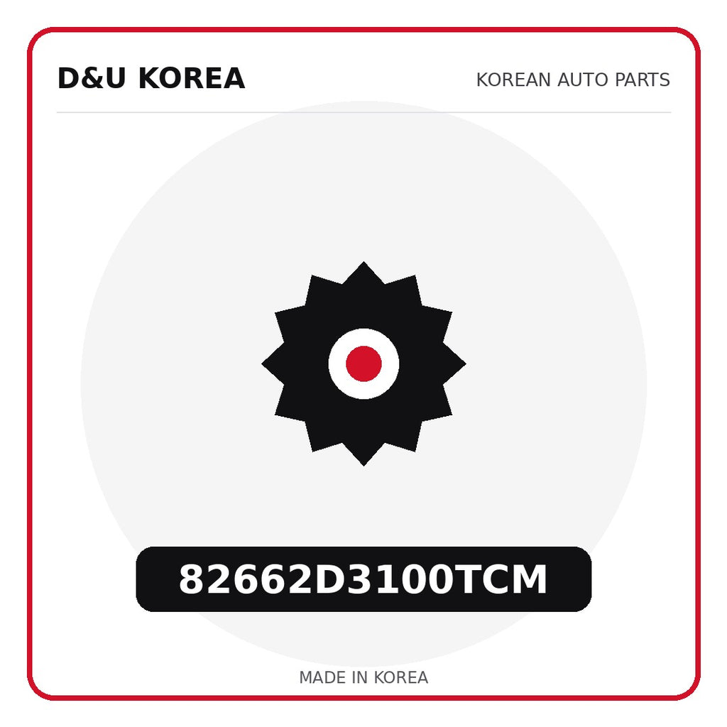 Genuine Mobis 82662D3100TCM  for Korean vehicles | D&U Korea
