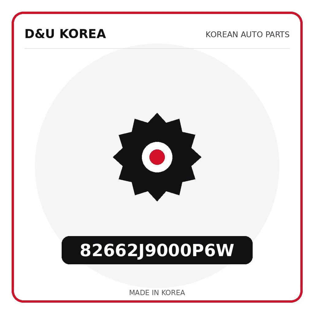 Genuine Mobis 82662J9000P6W  for Korean vehicles | D&U Korea