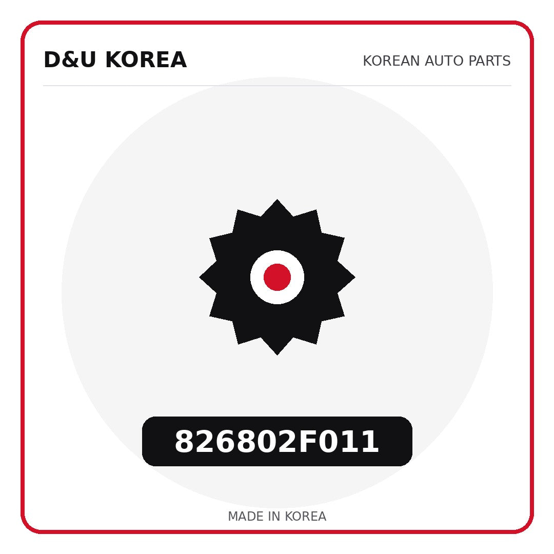 Genuine Mobis 826802F011  for Korean vehicles | D&U Korea