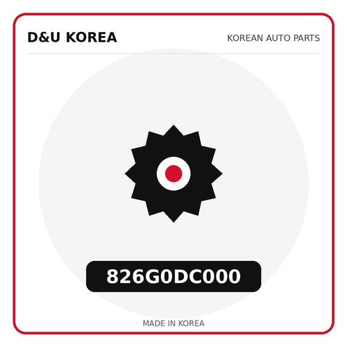 Genuine Mobis 826G0DC000  for Korean vehicles | D&U Korea