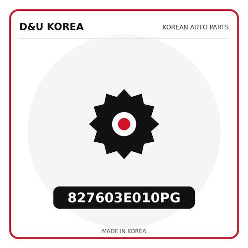 Genuine Mobis 827603E010PG  for Korean vehicles | D&U Korea