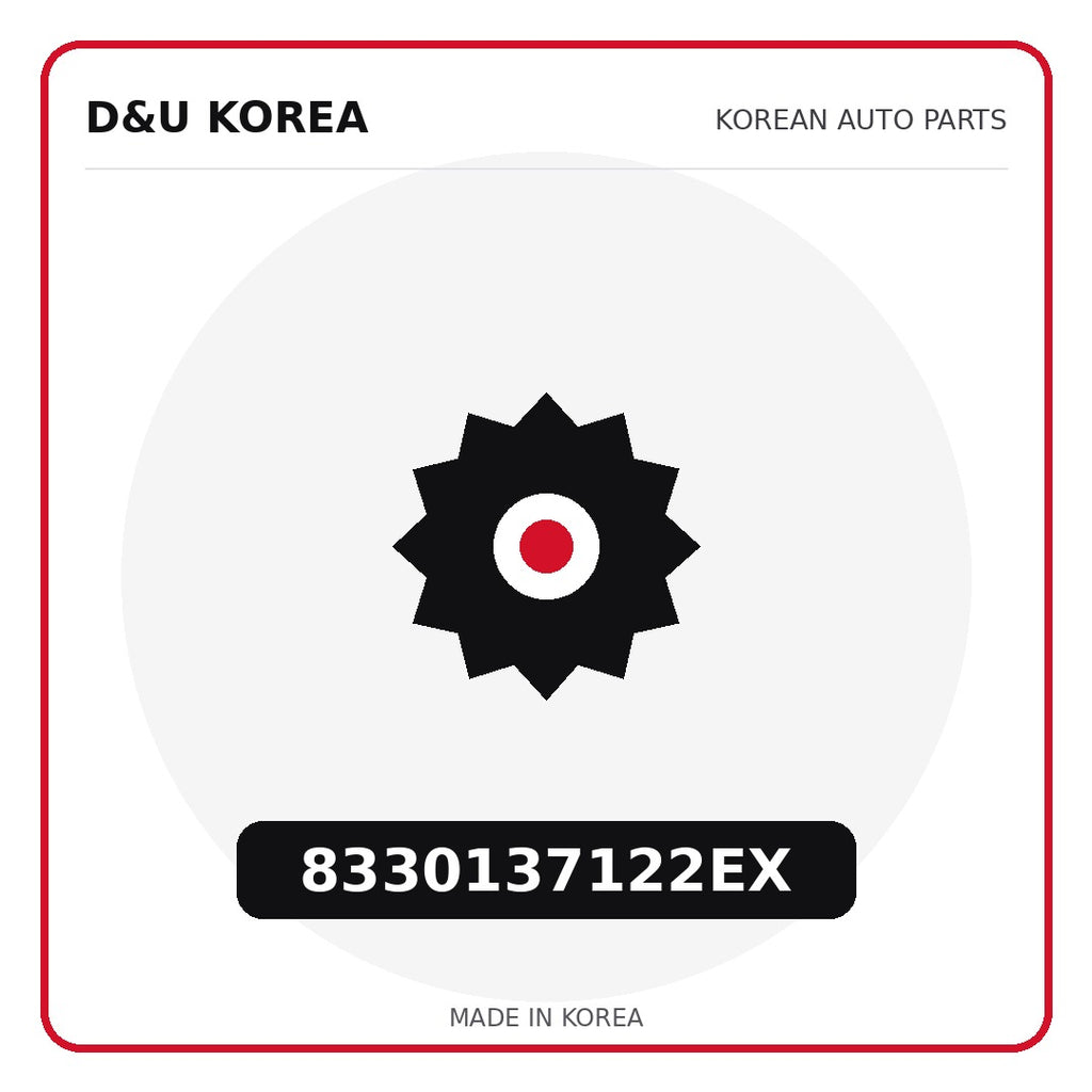 Genuine Mobis 8330137122EX  for Korean vehicles | D&U Korea