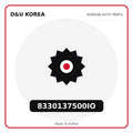 Genuine Mobis 8330137500IO  for Korean vehicles | D&U Korea