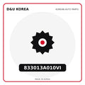 Genuine Mobis 833013A010VI  for Korean vehicles | D&U Korea