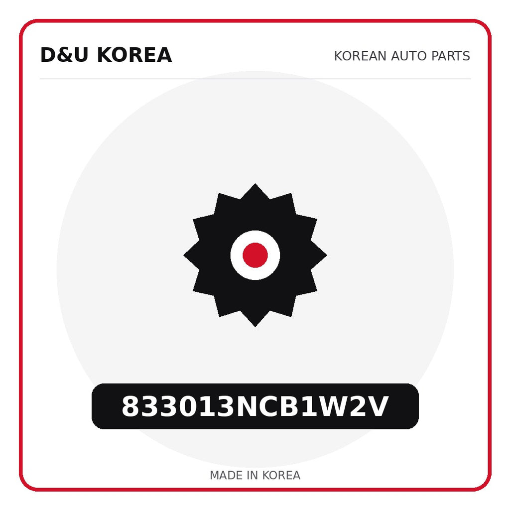 Genuine Mobis 833013NCB1W2V  for Korean vehicles | D&U Korea