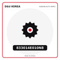 Genuine Mobis 833014E010N8  for Korean vehicles | D&U Korea
