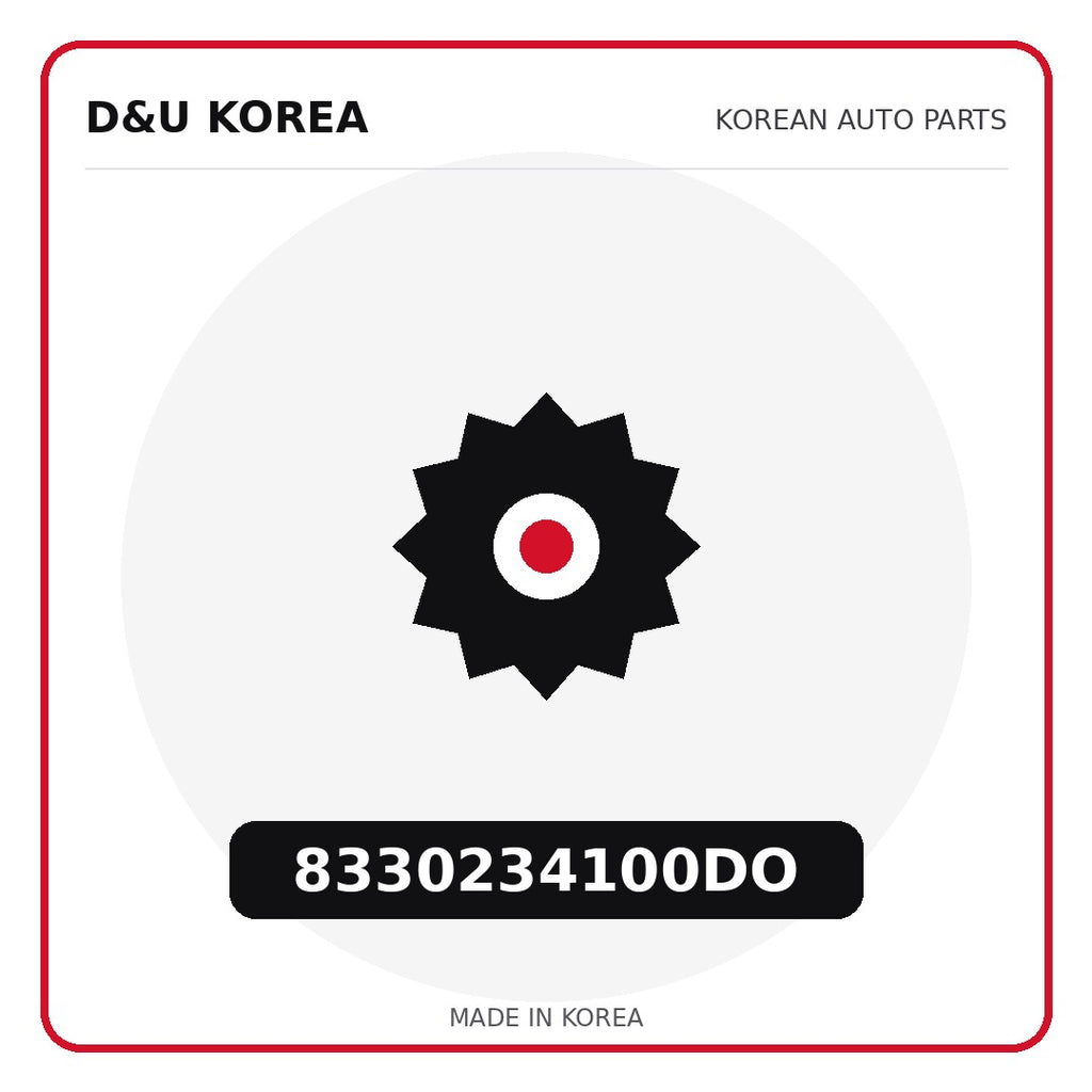 Genuine Mobis 8330234100DO  for Korean vehicles | D&U Korea