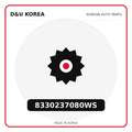 Genuine Mobis 8330237080WS  for Korean vehicles | D&U Korea