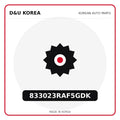 Genuine Mobis 833023RAF5GDK  for Korean vehicles | D&U Korea