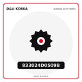 Genuine Mobis 833024D0509B  for Korean vehicles | D&U Korea