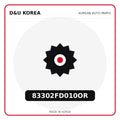 Genuine Mobis 83302FD010OR  for Korean vehicles | D&U Korea