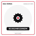 Genuine Mobis 83302H8520NZM  for Korean vehicles | D&U Korea