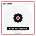 Genuine Mobis 833032T650DA2  for Korean vehicles | D&U Korea