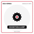Genuine Mobis 833072S1119P  for Korean vehicles | D&U Korea