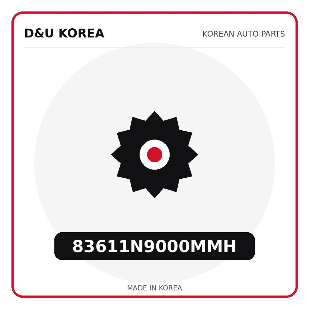Genuine Mobis 83611N9000MMH  for Korean vehicles | D&U Korea