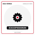 Genuine Mobis 83650P9000R8N  for Korean vehicles | D&U Korea
