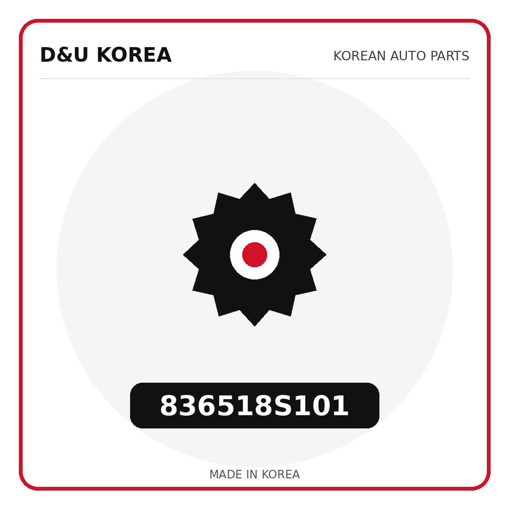 Genuine Mobis 836518S101  for Korean vehicles | D&U Korea