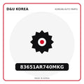Genuine Mobis 83651AR740MKG  for Korean vehicles | D&U Korea