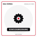 Genuine Mobis 83652G8020U9G  for Korean vehicles | D&U Korea