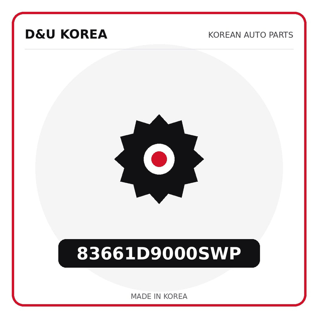 Genuine Mobis 83661D9000SWP  for Korean vehicles | D&U Korea