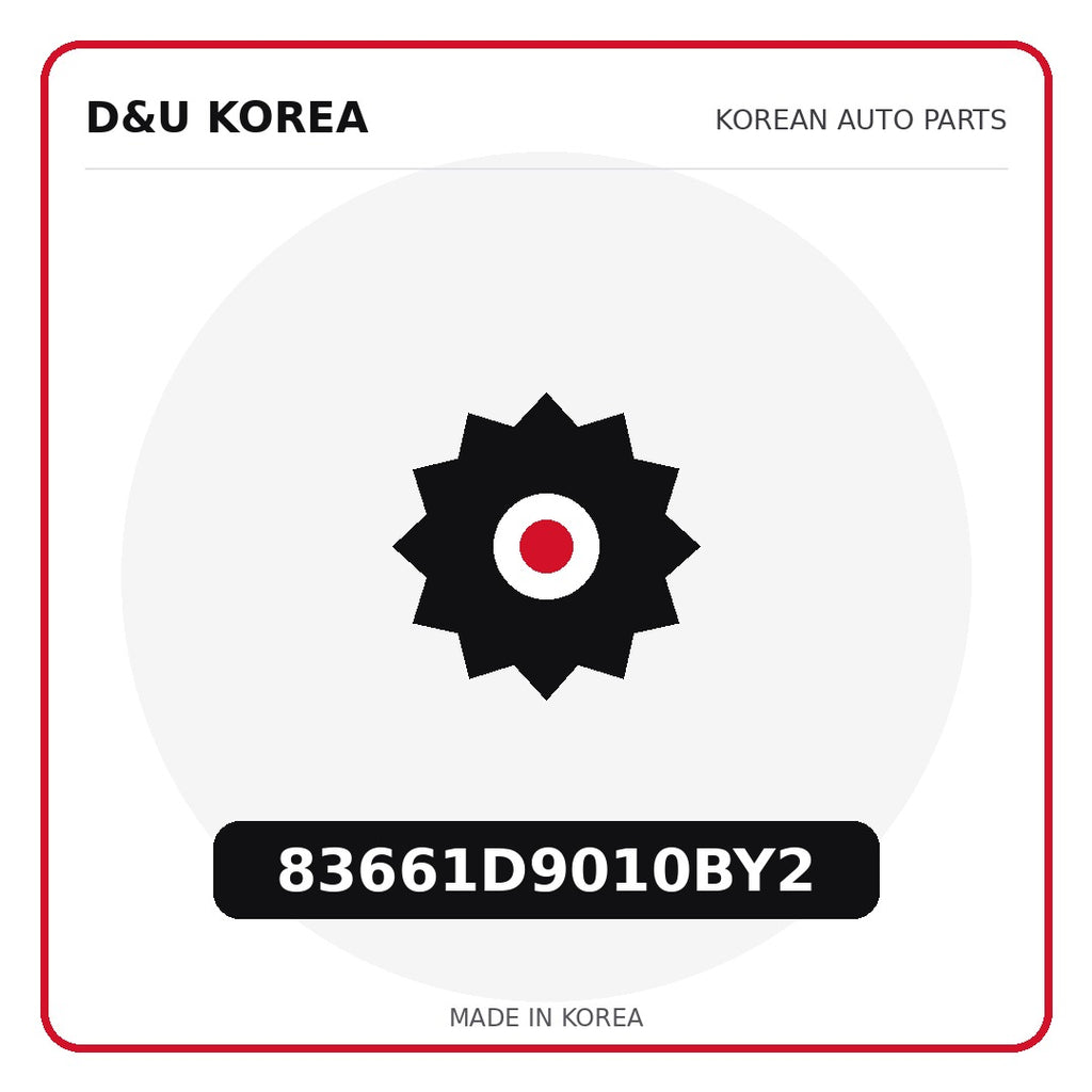 Genuine Mobis 83661D9010BY2  for Korean vehicles | D&U Korea