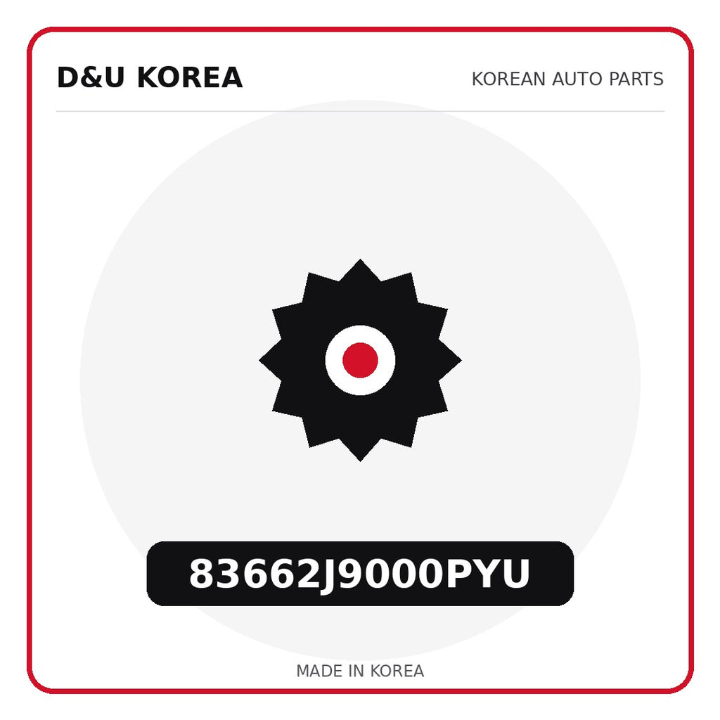 Genuine Mobis 83662J9000PYU  for Korean vehicles | D&U Korea