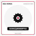 Genuine Mobis 83662J9000PYU  for Korean vehicles | D&U Korea
