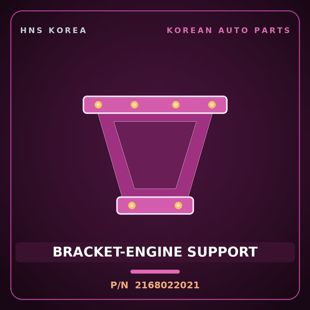 BRACKET-ENGINE SUPPORT