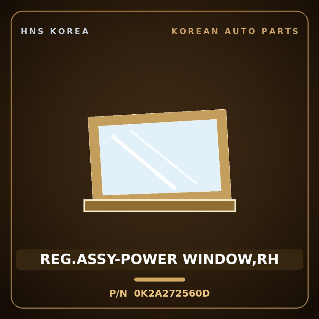 REG.ASSY-POWER WINDOW,RH