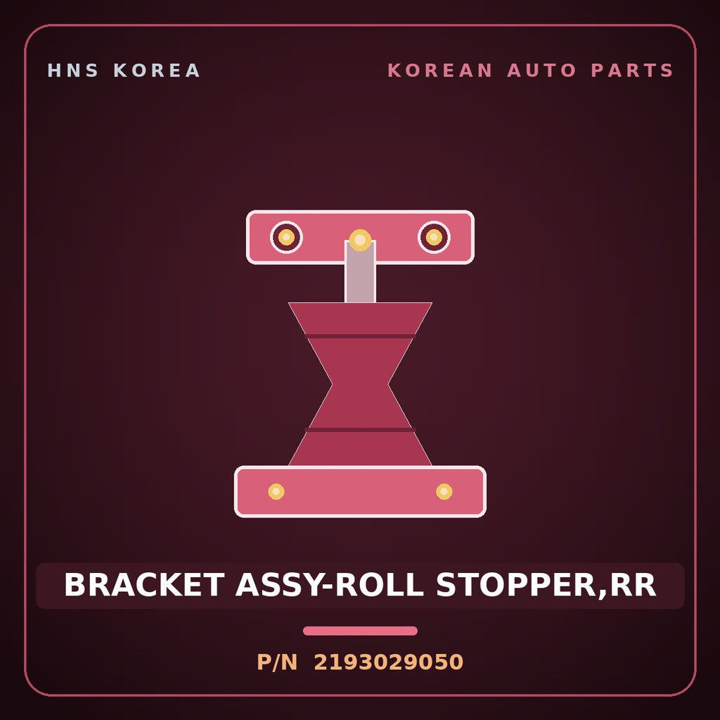 BRACKET ASSY-ROLL STOPPER,RR
