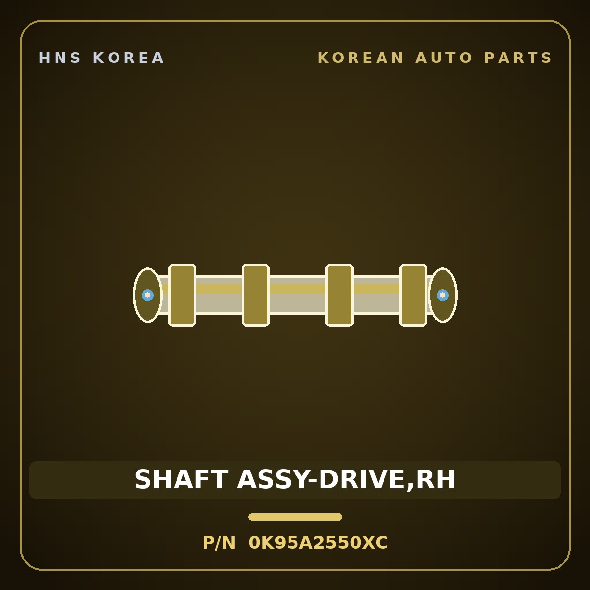 SHAFT ASSY-DRIVE,RH