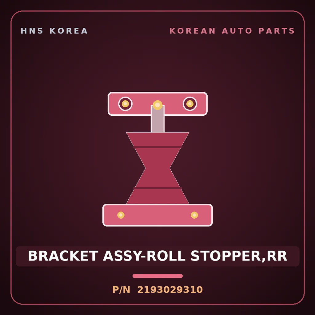 BRACKET ASSY-ROLL STOPPER,RR