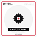 Genuine Mobis 837403E001FC  for Korean vehicles | D&U Korea