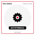 Genuine Mobis 837478D011  for Korean vehicles | D&U Korea