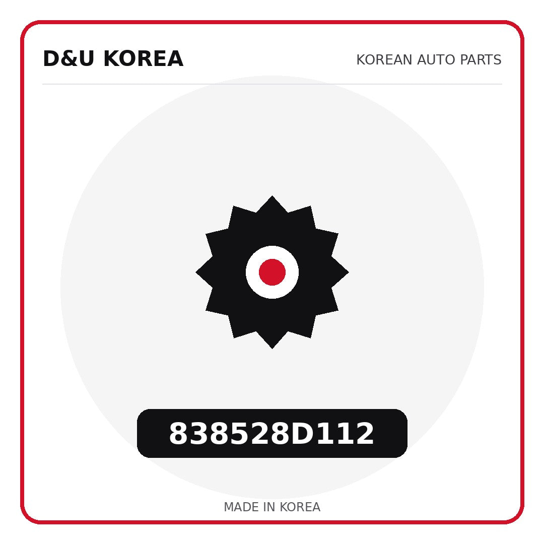 Genuine Mobis 838528D112  for Korean vehicles | D&U Korea