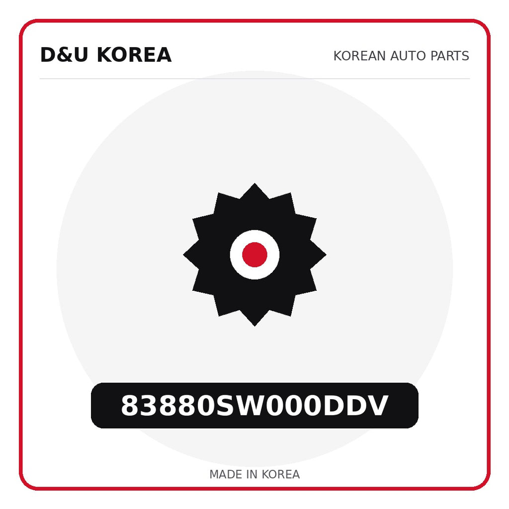 Genuine Mobis 83880SW000DDV  for Korean vehicles | D&U Korea