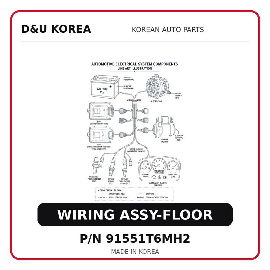 WIRING ASSY-FLOOR