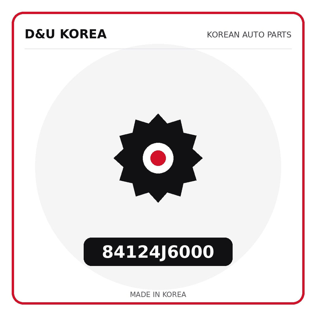 Genuine Mobis 84124J6000  for Korean vehicles | D&U Korea