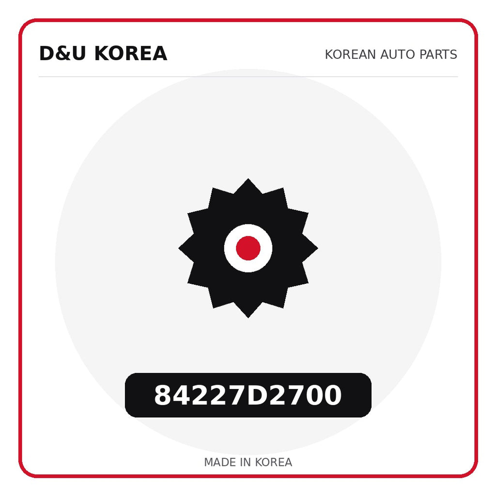 Genuine Mobis 84227D2700  for Korean vehicles | D&U Korea
